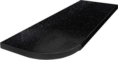 Galda virsma / Sienas panelis Black Andromeda 1845x600x38mm A