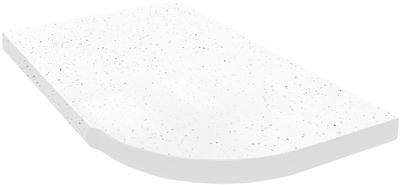Galda virsma / Sienas panelis White Andromeda 1245x600x38mm A