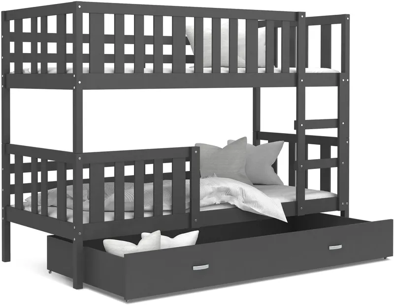 Gulta 2.stāvu Nemo MDF 190x80