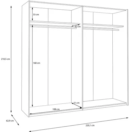 Kapp riidepuu toruga Bellevue BLQS92711