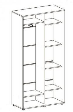 Kapp riidepuu toruga Elma 1221-1-SS-45