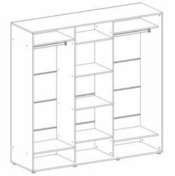 Kapp riidepuu toruga Elma 2424-1-FFF-60