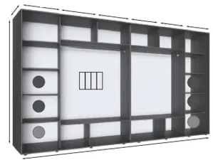 Kapp riidepuu toruga Elma 3224-1-LLLL-60