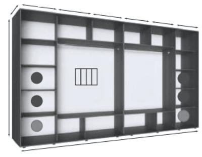 Kapp riidepuu toruga Elma 3623-1-LLLS-60