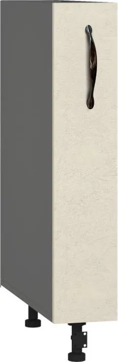 Köögikapp BlanKit D15C Graphite+CementAlmonds.M283 M2