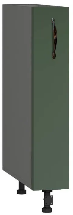 Köögikapp BlanKit D15C Graphite+GreenSmoky.M356 M2
