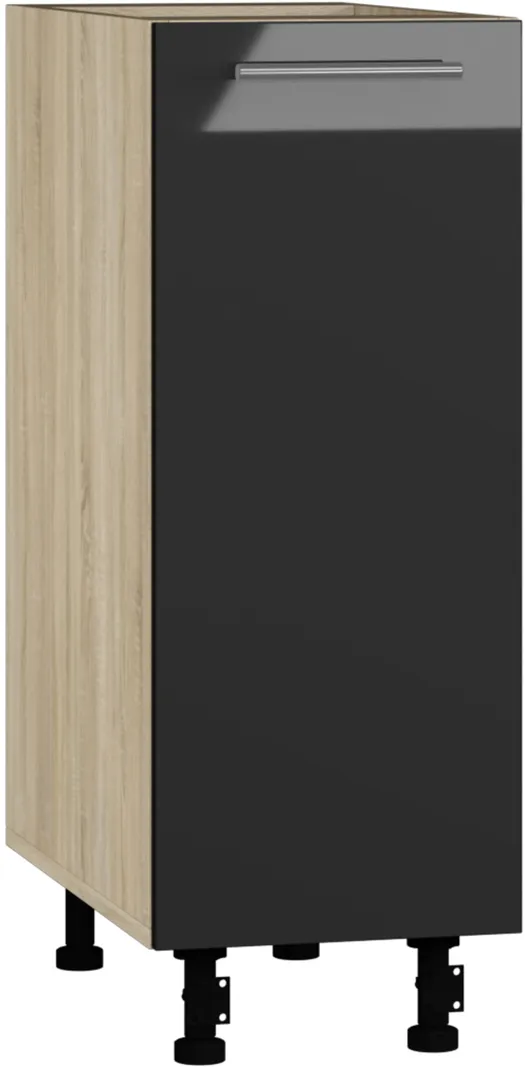 Köögikapp BlanKit D30 Sonoma+Graphite.G399