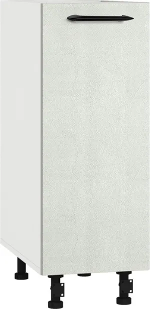 Köögikapp BlanKit D30 White+Concrete cream.353 M