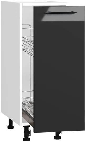 Köögikapp BlanKit D30C White+Graphite.G399 M