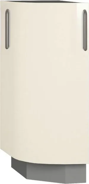 Köögikapp BlanKit D30R Graphite+Beige.G406 U4
