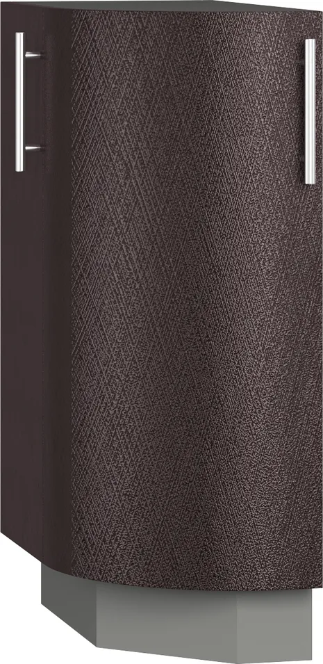Köögikapp BlanKit D30R Graphite+BrushBronze.M369