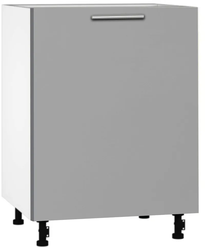 Köögikapp BlanKit D60.1 White+GreyQuartz.M306 R128