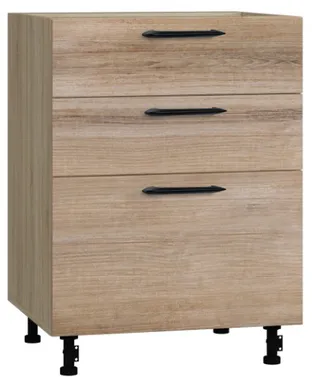 Köögikapp BlanKit D60.Ts3 Sonoma+Sequoia.270 M