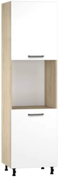 Köögikapp BlanKit D60C.h214.2D Sonoma+OakWhite.266 U4