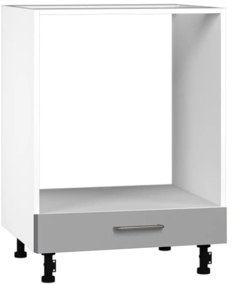 Köögikapp BlanKit D60C White+GreyQuartz.M306 U4