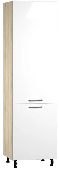 Köögikapp BlanKit D60L.h214 Sonoma+White.G382 U4