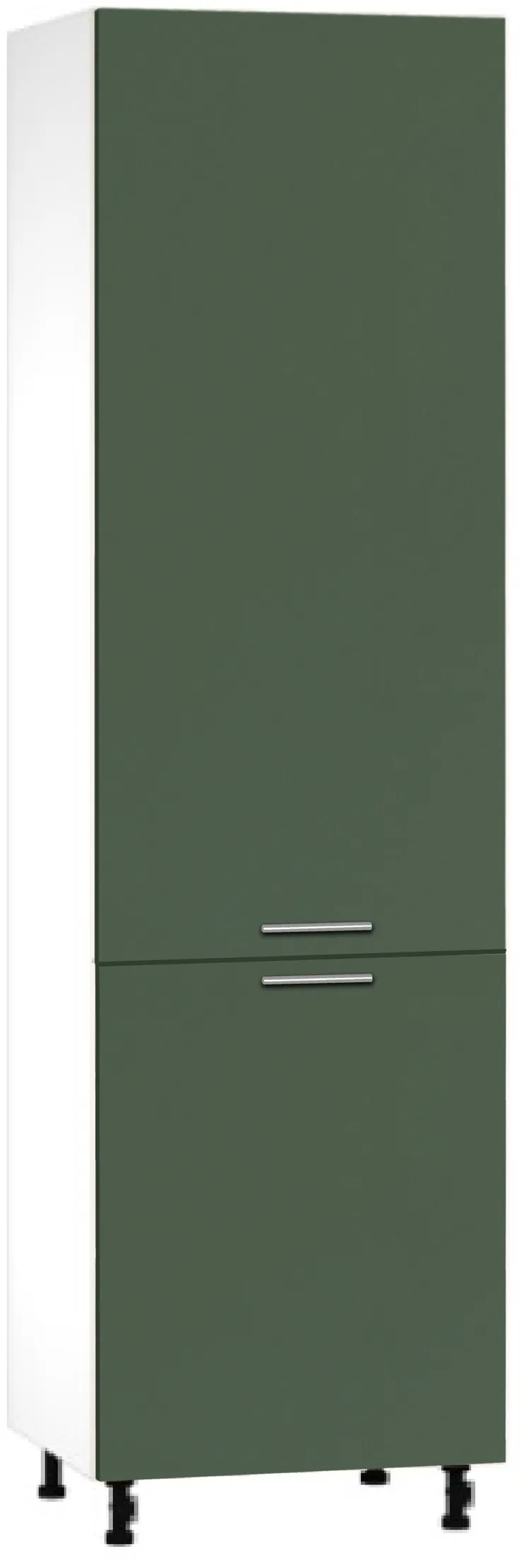 Köögikapp BlanKit D60L.h214 White+GreenSmoky.M356 R128