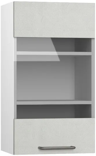 Köögikapp BlanKit G40W White+Concrete cream.353 U4