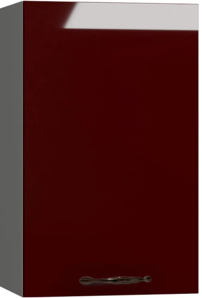 Köögikapp BlanKit G45 Graphite+Bordo.G410 M2