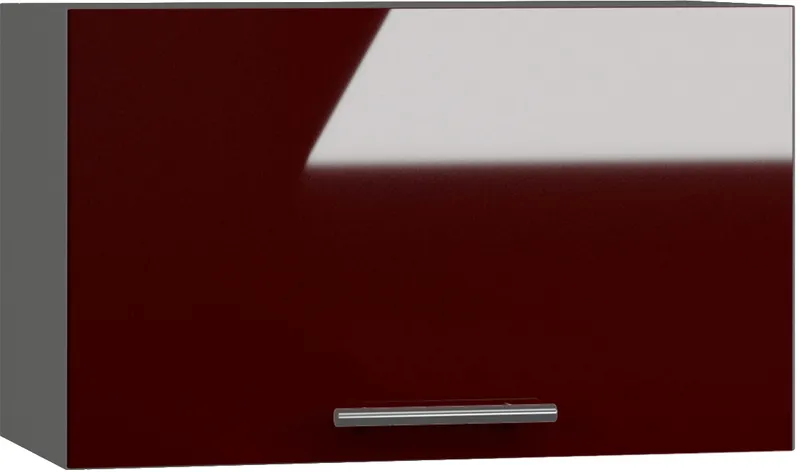 Köögikapp BlanKit G60.h36 Graphite+Bordo.G410