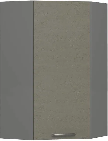 Köögikapp BlanKit G60N.h105 Graphite+Cement Gothic.M389 U4