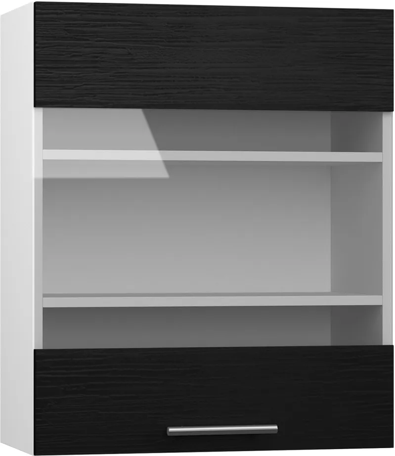 Köögikapp BlanKit G60W White+OakBlack.381