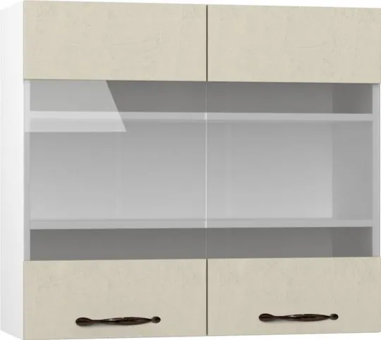Köögikapp BlanKit G80W White+CementAlmonds.M283 M2