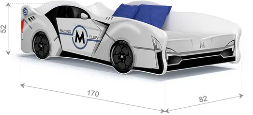 Кровать Cars 160x80