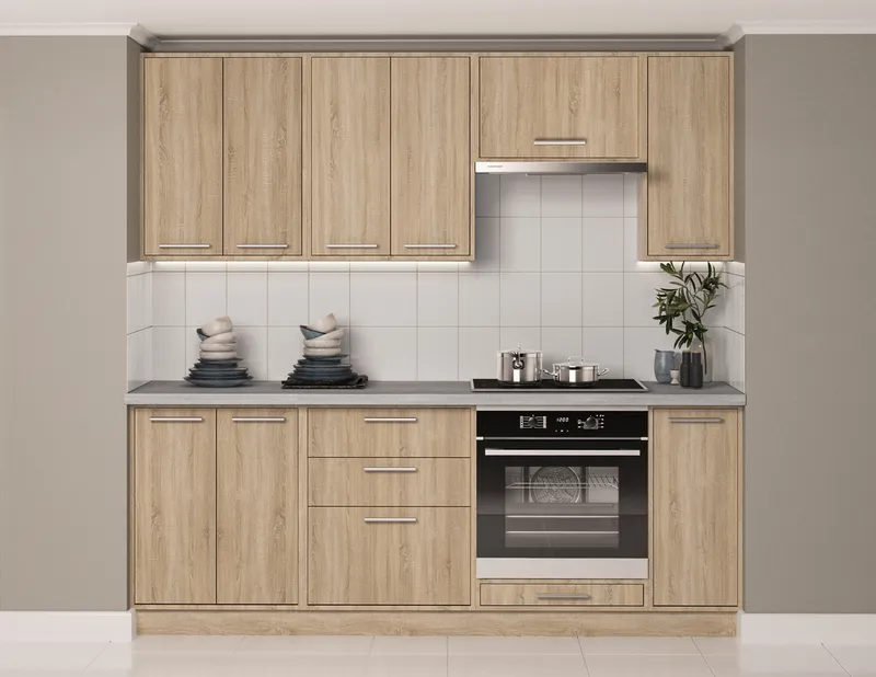 Кухонный комплект / гарнитур BlanKit 210M Sonoma.3025 S