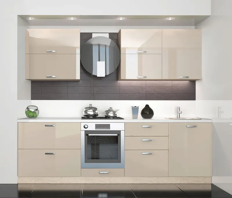 Кухонный комплект / гарнитур BlanKit 260 Beige.G406