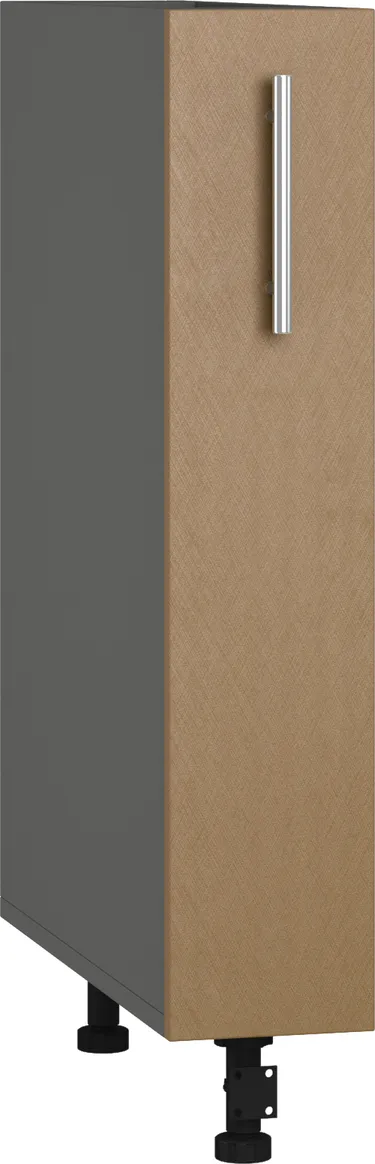 Кухонный шкаф модульной системы BlanKit D15C Graphite+BrushCaramel.M378
