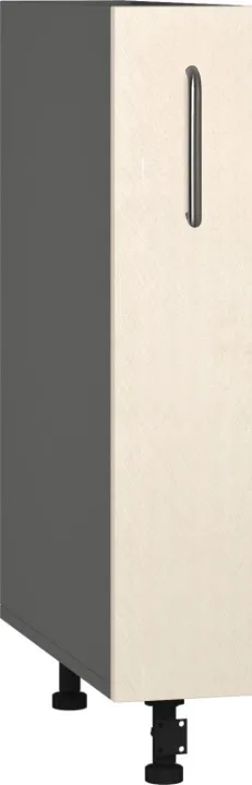 Кухонный шкаф модульной системы BlanKit D15C Graphite+BrushCreamy.M273 U4