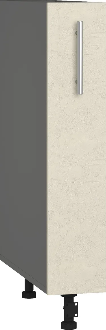 Кухонный шкаф модульной системы BlanKit D15C Graphite+CementAlmonds.M283