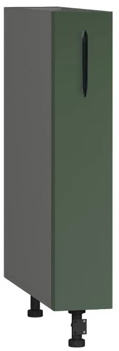 Кухонный шкаф модульной системы BlanKit D15C Graphite+GreenSmoky.M356 M