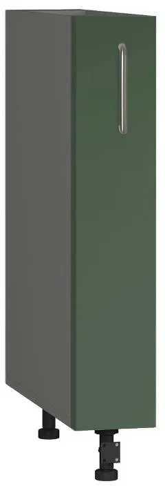 Кухонный шкаф модульной системы BlanKit D15C Graphite+GreenSmoky.M356 U4