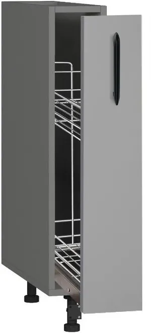 Кухонный шкаф модульной системы BlanKit D15C Graphite+GreyQuartz.M306 M