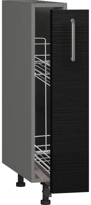 Кухонный шкаф модульной системы BlanKit D15C Graphite+OakBlack.381 U4