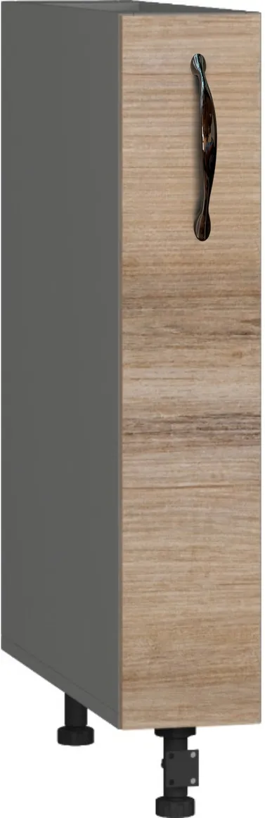 Кухонный шкаф модульной системы BlanKit D15C Graphite+Sequoia.270 M2