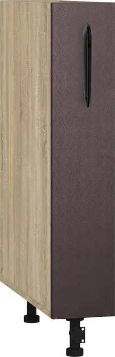 Кухонный шкаф модульной системы BlanKit D15C Sonoma+BrushBronze.M369 M