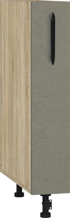 Кухонный шкаф модульной системы BlanKit D15C Sonoma+Cement Gothic.M389 M