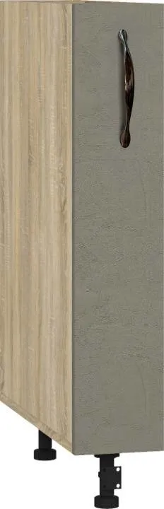 Кухонный шкаф модульной системы BlanKit D15C Sonoma+Cement Gothic.M389 M2