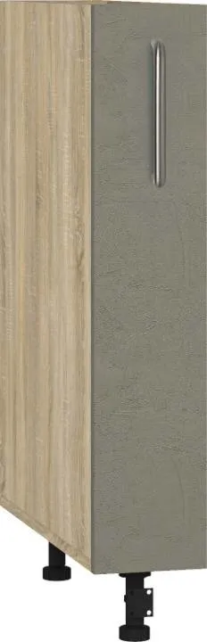 Кухонный шкаф модульной системы BlanKit D15C Sonoma+Cement Gothic.M389 U4