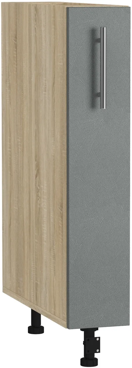 Кухонный шкаф модульной системы BlanKit D15C Sonoma+Concrete gray.352