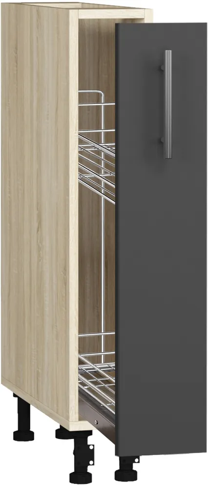 Кухонный шкаф модульной системы BlanKit D15C Sonoma+Graphite.M702