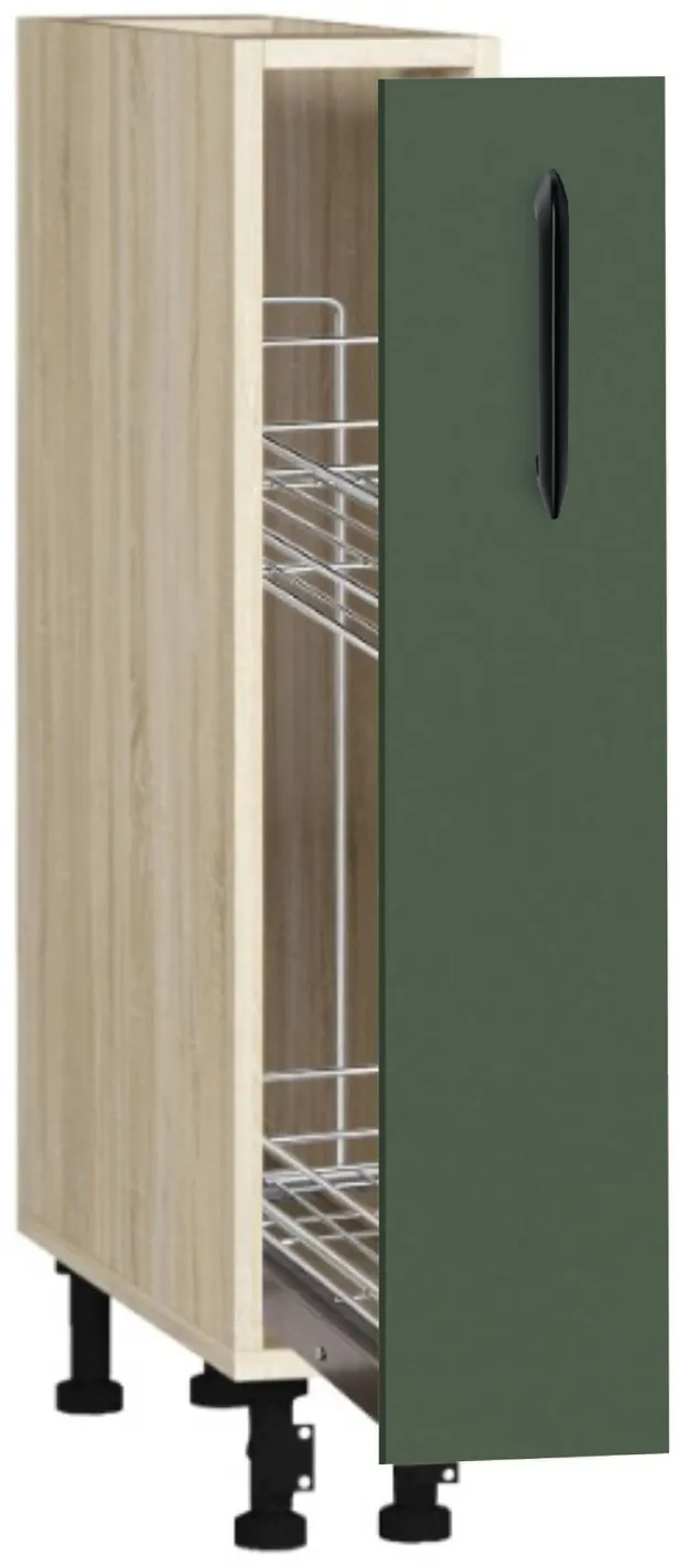 Кухонный шкаф модульной системы BlanKit D15C Sonoma+GreenSmoky.M356 M