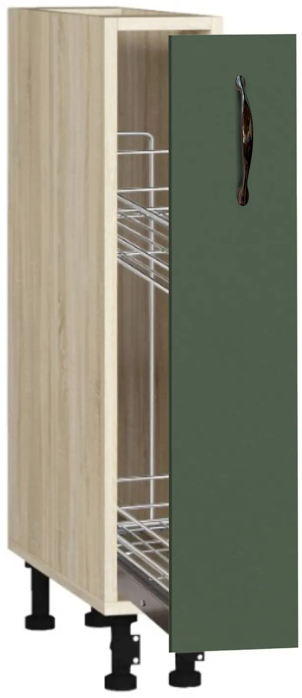 Кухонный шкаф модульной системы BlanKit D15C Sonoma+GreenSmoky.M356 M2