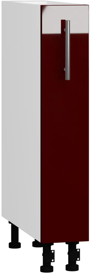 Кухонный шкаф модульной системы BlanKit D15C White+Bordo.G410