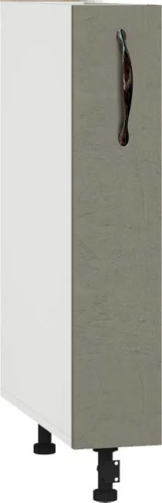 Кухонный шкаф модульной системы BlanKit D15C White+Cement Gothic.M389 M2