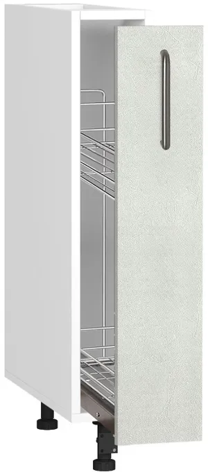 Кухонный шкаф модульной системы BlanKit D15C White+Concrete cream.353 U4