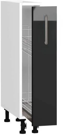 Кухонный шкаф модульной системы BlanKit D15C White+Graphite.G399 U4